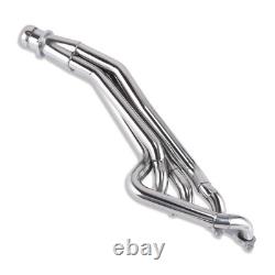 For Ford Mustang GT 5.0L V8 2011-2016 Exhaust Manifold Header Polished Stainless