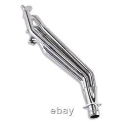 For Ford Mustang GT 5.0L V8 2011-2016 Exhaust Manifold Header Polished Stainless
