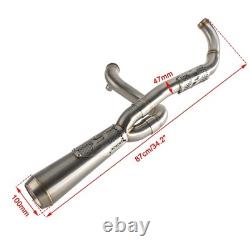 For Harley Touring M8 2017-2026 Performance Exhaust System Muffler Header Pipe