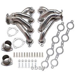 For LS1 LS2 LS3 LS6 LS7 4.8L 5.3L LS SS Hugger Manifold Headers Swap Conversion