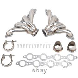 For LS1 LS2 LS3 LS6 LS9 LS LSX 4.8L 5.3L Hugger Manifold Headers Swap Conversion