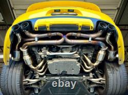 For Porsche 991.1 Carrera 3.4L 3.8L 12-16 Top Speed Performance Upgrade Headers