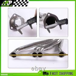 For Small Block Chevy 265-400 V8 Racing Exhaust Manifold Fat Fender Well Header