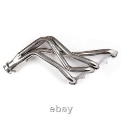 For Small Block Chevy GMC Heavy Duty Truck 73-85 Header Exhaust Stainless Steel