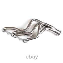 For Small Block Chevy GMC Heavy Duty Truck 73-85 Header Exhaust Stainless Steel