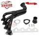 For Suzuki Samurai & Geo Tracker 1.3l 1.6l L4 Performance Stainless Header Black