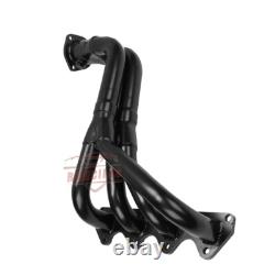 For Suzuki Samurai & Geo Tracker 1.3L 1.6L L4 Performance Stainless Header Black
