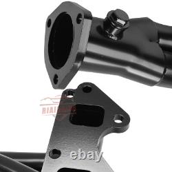 For Suzuki Samurai & Geo Tracker 1.3L 1.6L L4 Performance Stainless Header Black