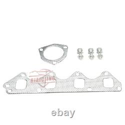For Suzuki Samurai & Geo Tracker 1.3L 1.6L L4 Performance Stainless Header Black