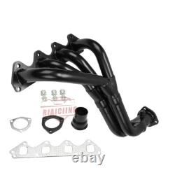 For Suzuki Samurai & Geo Tracker 1.3L 1.6L L4 Performance Stainless Header Black