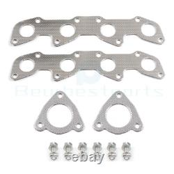 For Toyota Tundra Sequoia 4.7l V8 Stainless Racing Header Exhaust Manifold 00-04