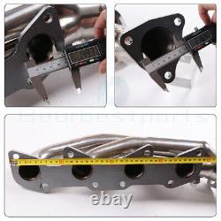For Toyota Tundra Sequoia 4.7l V8 Stainless Racing Header Exhaust Manifold 00-04