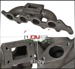 Ford Focus 2.3L / Mazda 3 2.0L T3 Flange Racing Exhaust Turbo Manifold Cast Iron