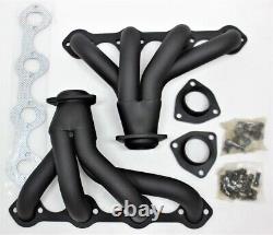 Ford Windsor Block Hugger Exhaust Headers Black