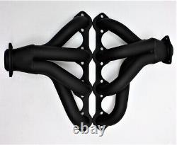 Ford Windsor Block Hugger Exhaust Headers Black