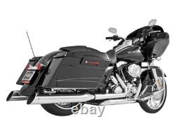 Freedom HD00238 Chrome Right Tuck & Under Exhaust Headers 09-16 Harley Touring