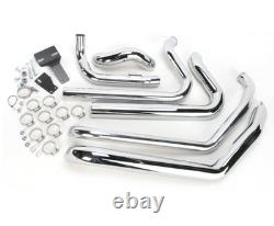 Freedom HD00238 Chrome Right Tuck & Under Exhaust Headers 09-16 Harley Touring