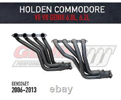 GENIE Headers / Extractors to suit Holden Commodore VE V8 GENIII 6.0L Tuned