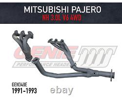 GENIE Headers / Extractors to suit Mitsubishi Pajero NH (1991-1993)