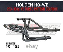 GENIE Headers for Holden HQ-WB (1971-1984) 253-308ci V8 withTurbo Gearbox Tuned