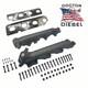 High Flow Exhaust Manifold Kit For 2019-2024 Dodge Ram 1500 2500 3500 5.7l Hemi