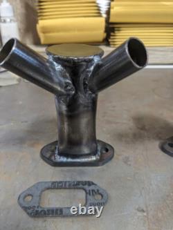 Header Pipe STIHL Chainsaw Muffler Exhaust Dual Port 044 046 ms460 ms440 441 461