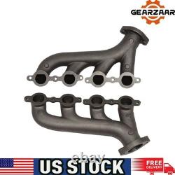 Heavy Duty Cast Iron Manifold For LS1 LS2 LS3 Swap Performance Exhaust Header