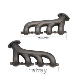 Heavy Duty Cast Iron Manifold For LS1 LS2 LS3 Swap Performance Exhaust Header