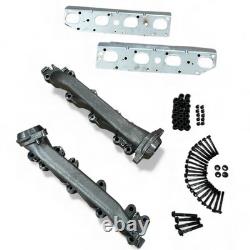 High Flow Exhaust Manifold Kit for 2009-2024 Dodge Ram 1500 2500 3500 5.7L Hemi