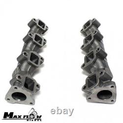 High Flow Performance Series Exhaust Manifolds/Up Pipes With EGR 07.5-10 Duramax