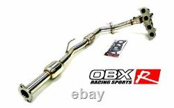 High Performance Header + Downpipe Set For Toyota 11-17 Camry 2.5L 2AR-FE By OBX
