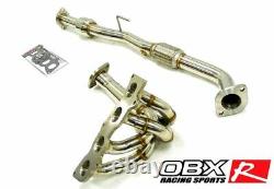 High Performance Header + Downpipe Set For Toyota 11-17 Camry 2.5L 2AR-FE By OBX
