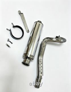 Honda CT70 Performance Exhaust Pipe Header & Stainless Muffler