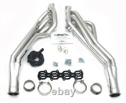 JBA Long Tube Header 07-14 GT500 5.4/5.8L 4V 1 3/4 Primary Silver Ctd 6695SJS