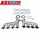 Ls Swap Cast Iron Exhaust Manifold Header Fit Chevy Ls1 Ls2 Ls3 4.8l/5.3l/6.0l