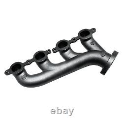 LS Swap Cast Iron Exhaust Manifold Header Fit Chevy LS1 LS2 LS3 4.8L/5.3L/6.0L