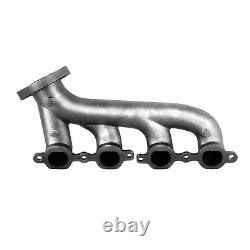 LS Swap Cast Iron Exhaust Manifold Header Fit Chevy LS1 LS2 LS3 4.8L/5.3L/6.0L