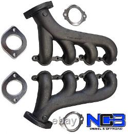 LS Swap Cast Iron Exhaust Manifold Header LS1 LS2 LS3 4.8L 5.3L 6.0L Street Rod