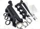 Ls Swap Turbo Exhaust Header Kit Black H60802bk