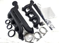 LS Swap Turbo Exhaust Header Kit BLACK H60802BK