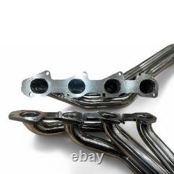 Long Tube Exhaust Headers Fits 09-23 Challenger Charger 5.7L 6.1L 6.4L Manifolds