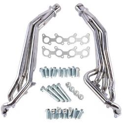 Long Tube Exhaust Manifold Header For 2011-2016 Ford Mustang GT 5.0 V8 Stainless