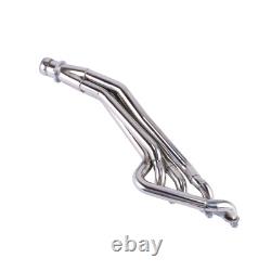 Long Tube Exhaust Manifold Header For 2011-2016 Ford Mustang GT 5.0 V8 Stainless