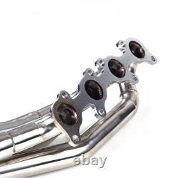 Long Tube Exhaust Manifold Header For 2011-2016 Ford Mustang GT 5.0 V8 Stainless