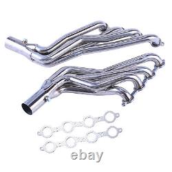 Long Tube Headers 1 3/4 Conversion Swap For Chevy C10 LS Truck LS1 LS2 LS3 LS6