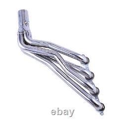 Long Tube Headers 1 3/4 Conversion Swap For Chevy C10 LS Truck LS1 LS2 LS3 LS6