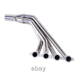 Long Tube Stainless Header Exhaust Manifold For 10-15 Chevy Camaro SS LS3 6.2L