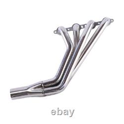 Long Tube Stainless Header Exhaust Manifold For 10-15 Chevy Camaro SS LS3 6.2L