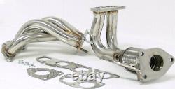 Maximizer High Performance Header For 04-08 Acura TSX K24 4-2-1, Stainless Steel