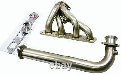 Maximizer High Performance S/S Header Fits 1991-1996 Ford Escort LX 1.9L SOHC